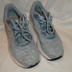 Asics Womens Gel Excite 8 Blue Running Shoes Sneakers Size 8.5 (QDHXSI)
